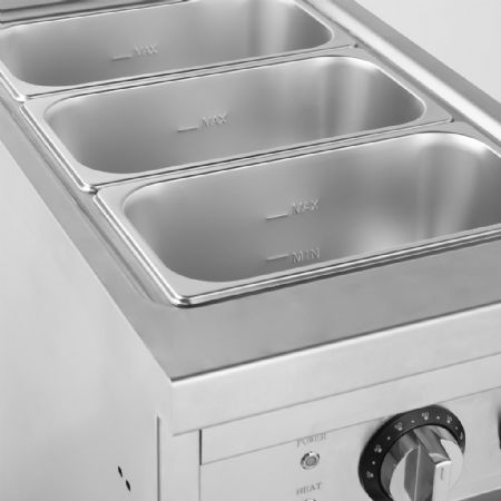 Bain-marie pro ligne profondeur 700 Monophasé 1 cuve - Combisteel - 7545.0035