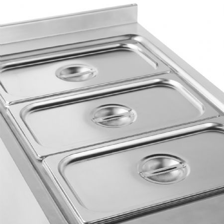Bain-marie pro ligne profondeur 700 Monophasé 1 cuve - Combisteel - 7545.0035