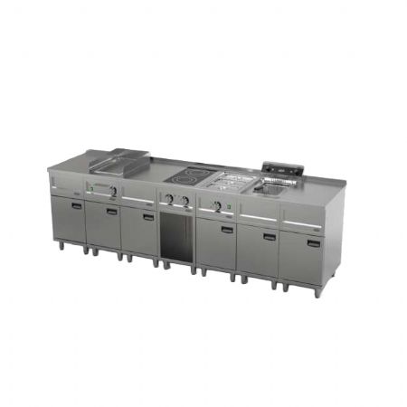 Meuble bas de rangement inox avec porte - Combisteel - 7545.0040
