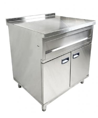 Module neutre avec dosseret 2 portes 1 tiroir Entry line 700