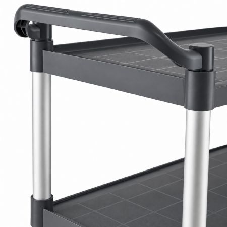 Chariot de service démontable ouvert 3 niveaux 1010x500x980 mm - Combisteel - 7554.0005