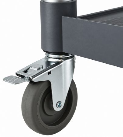 Chariot de service démontable ouvert 3 niveaux 1010x500x980 mm - Combisteel - 7554.0005