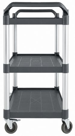 Chariot de service démontable ouvert 3 niveaux 1010x500x980 mm - Combisteel - 7554.0005