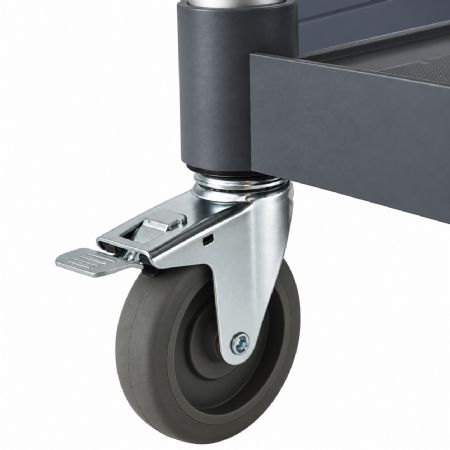 Chariot de service 3 niveaux démontable avec panneaux latéraux 1010x500x960 mm - Combisteel - 7554.0010