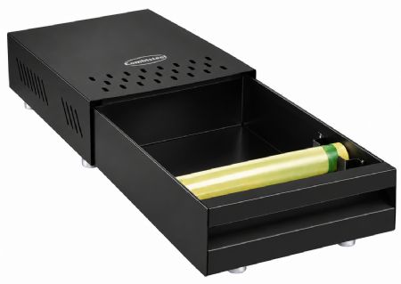 Bac à marc de café noir en inox AISI 201 - Combisteel - 7555.0005