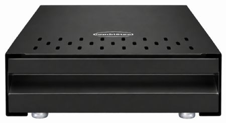 Bac à marc de café noir en inox AISI 201 - Combisteel - 7555.0005
