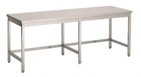 Table de Travail Inox 2500x800x900 mm - Combisteel - 7812.0199