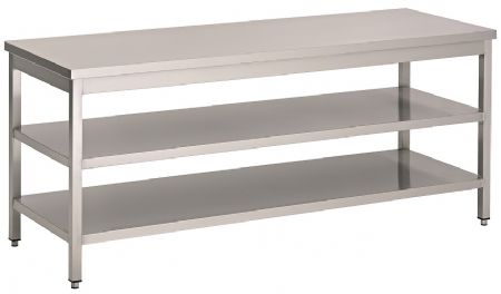 Table de Travail Inox 1000x800x900 mm - Combisteel - 7812.0320