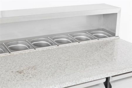 Meuble à pizza 3 portes pleines positif 402 L - Combisteel - 7950.0065