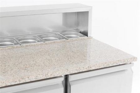 Meuble à pizza 2 portes pleines positif 230 L - Combisteel - 7950.0070