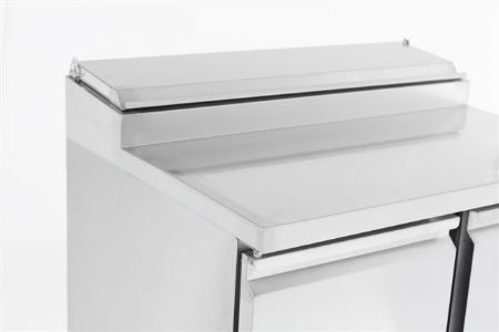 Saladette réfrigérée 2 portes pleines 240 L positive - Combisteel - 7950.0095