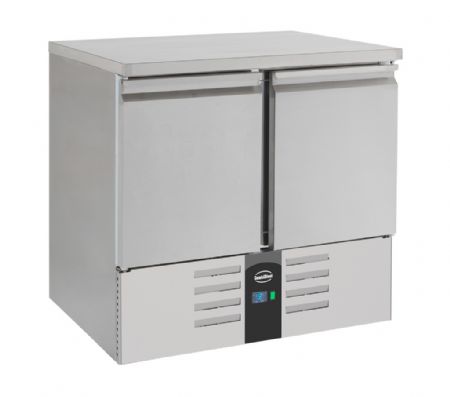 Table desserte réfrigérée 2 portes pleines 230 L positive - Combisteel - 7950.0106 Table desserte réfrigérée 2 portes pleines 230 L positive - Combisteel - 7950.0106