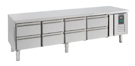 Soubassement 8 tiroirs rfrigre R290 650mm