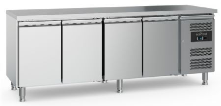 Table desserte réfrigérée 4 portes pleines 553 L positive - Combisteel - 7950.5045 Table desserte réfrigérée 4 portes pleines 553 L positive - Combisteel - 7950.5045