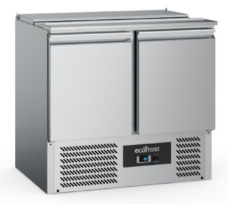 Saladette réfrigérée 2 portes pleines 240 L positive - Combisteel - 7950.5050 Saladette réfrigérée 2 portes pleines 240 L positive - Combisteel - 7950.5050