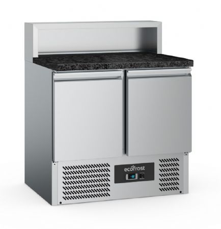 Meuble à pizza 2 portes pleines positif - Combisteel - 7950.5091 Meuble à pizza 2 portes pleines positif - Combisteel - 7950.5091