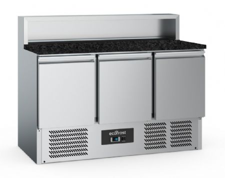Meuble à pizza 3 portes pleines positif 402 L - Combisteel - 7950.5096 Meuble à pizza 3 portes pleines positif 402 L - Combisteel - 7950.5096