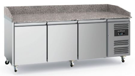 Meuble à pizza 3 portes pleines positif 580 L - Combisteel - 7950.5140 Meuble à pizza 3 portes pleines positif 580 L - Combisteel - 7950.5140