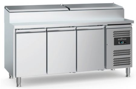 Saladette réfrigérée 3 portes pleines 417 L positive - Combisteel - 7950.5195 Saladette réfrigérée 3 portes pleines 417 L positive - Combisteel - 7950.5195