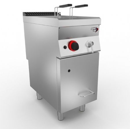 Cuiseur à pâtes professionnel gaz sur coffre 28 L 10,5 kW - Sofraca - 7SMCP28G