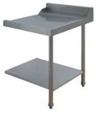 Table d'entrée et sortie professionnelle 500 x 500 ou 600 x 500 mm - Furnotel - 80200