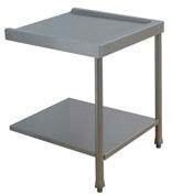 Table d'entrée et sortie 500 x 500 ou 600 x 500 mm - Furnotel - 80202 Table d'entrée et sortie 500 x 500 ou 600 x 500 mm - Furnotel - 80202