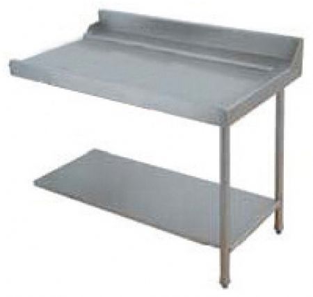 Table d'entrée et sortie pour machines à paniers 500 x 500 ou 600 x 500 - Furnotel - 80204