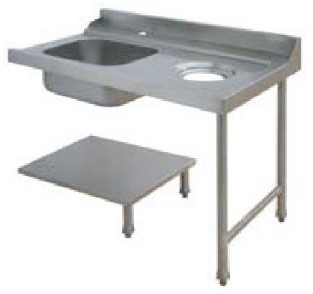 Table d'entrée 500 x 500 ou 600 x 500 mm - Furnotel - 80208
