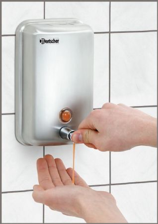 Distributeur savon, montage mural,AI,1L - Bartscher - 850007