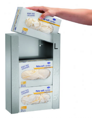 Distributeur de gants 3 boites - 260x95x390 mm