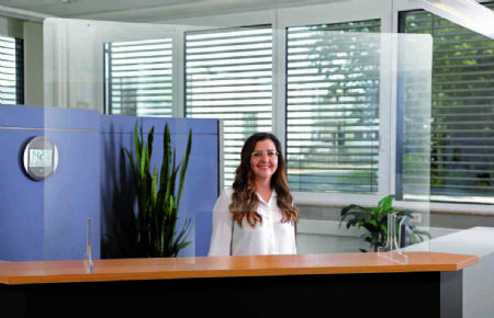 Paroi de protection 1500PGLD - 1500x300x900 mm