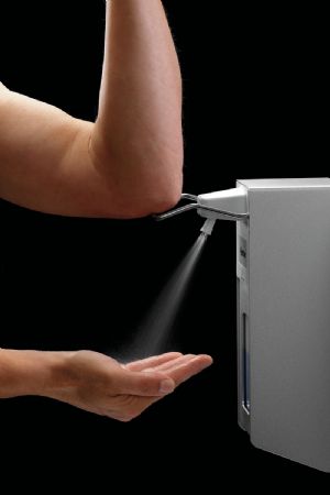Distributeur de désinfectant PS 1L-W avec commande coude 95x225x330 mm - Bartscher - 850048
