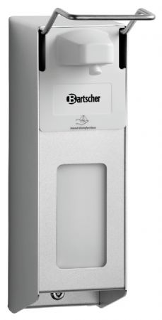 Distributeur de désinfectant PS 1L-W avec commande coude 95x225x330 mm - Bartscher - 850048