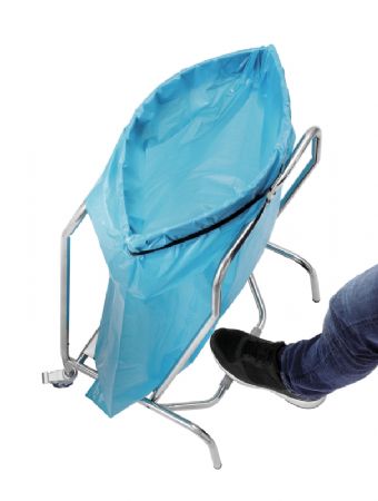 Support pour sac poubelle 120L