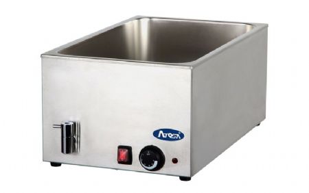 Bain-marie électrique 1 cuve 622x370x262 mm - 8710 - ATOSA Bain-marie électrique 1 cuve 622x370x262 mm - 8710 - ATOSA