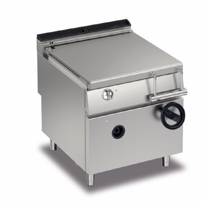 Sauteuse gaz compacte à basculement manuel avec cuve 80 L puissance 20 kW Sauteuse gaz compacte à basculement manuel avec cuve 80 L puissance 20 kW