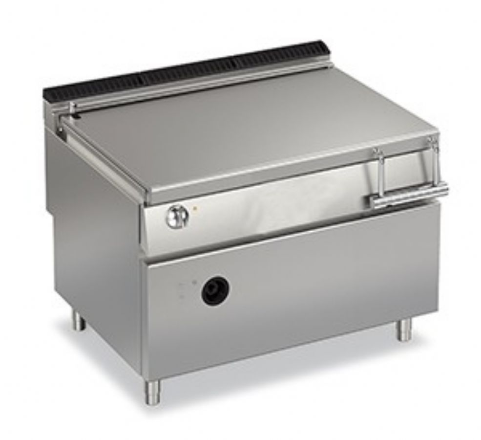 Sauteuse gaz compacte à basculement motorisé cuve 120 L puissance 24 kW Sauteuse gaz compacte à basculement motorisé cuve 120 L puissance 24 kW