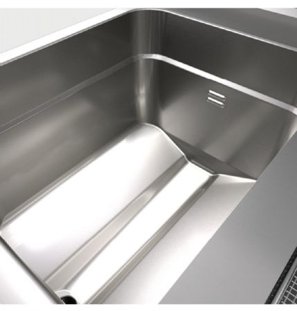 Friteuse cuisine pro Monobloc gaz - 23 L - Largeur 400 mm - Gamme QUEEN 900 - Baron - 90QFRIG423