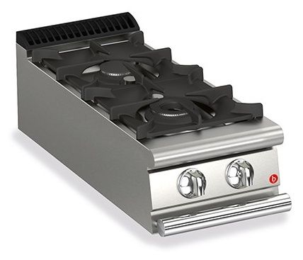 Fourneau Plaque de cuisson à poser 2 feux vifs gaz - Gamme Queen 900 - Baron - 90QPCG400