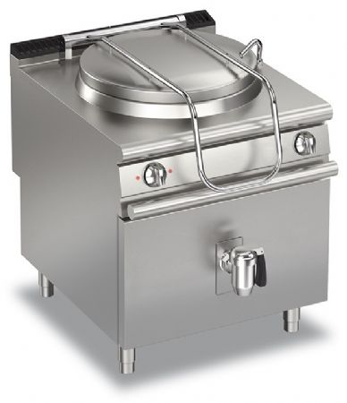 Marmitte electrique ronde - 150 litres - Chauffe directe - Gamme Queen 900 - Baron - 90QPFED150