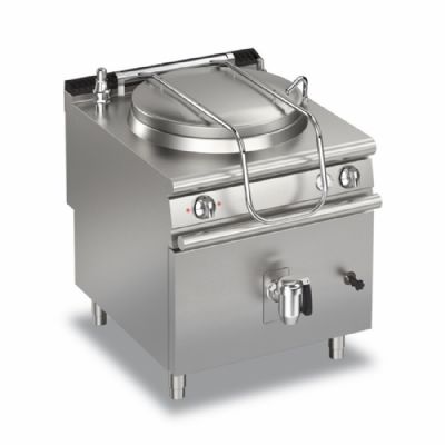 Marmite électrique à chauffe indirecte inox sur coffre - 150 L avec puissance 21 kW - 800x900x870 mm Marmite électrique à chauffe indirecte inox sur coffre - 150 L avec puissance 21 kW - 800x900x870 mm