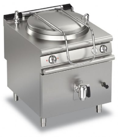 Marmitte electrique - Chauffe indirecte - 50 L - Largeur 600 mm - Gamme QUEEN 900 - Baron - 90QPFEI650S