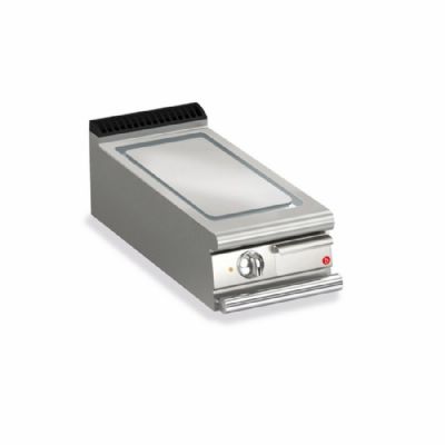 Plancha gaz AISI 430 surface lisse à poser - dimensions 400x900x250 mm puissance 7,5 kW Plancha gaz AISI 430 surface lisse à poser - dimensions 400x900x250 mm puissance 7,5 kW