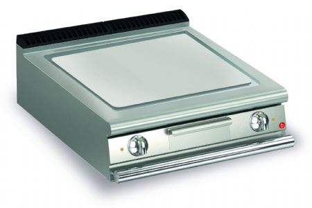 Plaque à snacker pro Grillade électrique - lisse - Chrome dur - Gamme QUEEN 900 - Baron - 90QSFTE805 Plaque à snacker pro Grillade électrique - lisse - Chrome dur - Gamme QUEEN 900 - Baron - 90QSFTE805