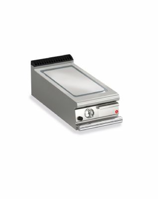 Plancha gaz inox surface lisse à poser puissance 7 kW - avec zone cuisson 305x660 mm - 400x900x250 mm Plancha gaz inox surface lisse à poser puissance 7 kW - avec zone cuisson 305x660 mm - 400x900x250 mm