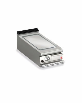 Plancha gaz chrome lisse à poser - avec surface cuisson 305x660 mm puissance 7 kW Plancha gaz chrome lisse à poser - avec surface cuisson 305x660 mm puissance 7 kW