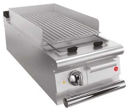 Grill électrique à poser plaque rainurée 8.4 kW professionnel - Baron - 90QSGE400P