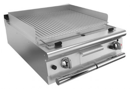 Grillade gaz à poser - 48 dm² - Largeur 800 mm - Gamme QUEEN 900 - Baron - 90QSGG800
