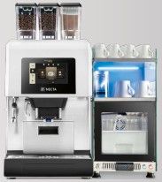 Machine à café blanche KALEA PLUS 2 ES – 2 tasses – système lait frais Machine à café blanche KALEA PLUS 2 ES – 2 tasses – système lait frais