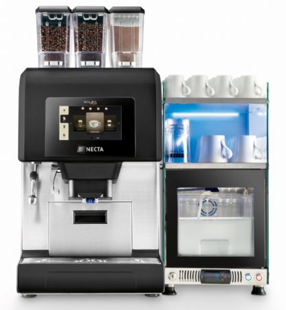 Machine à café KALEA PLUS 2ES – lait frais – noire – 2 tasses Machine à café KALEA PLUS 2ES – lait frais – noire – 2 tasses